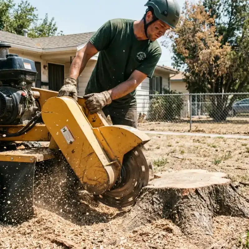 Kansas City stump grinding